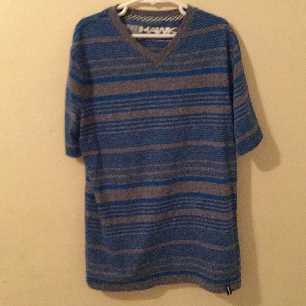 Tony Hawk boys blue and grey t shirt